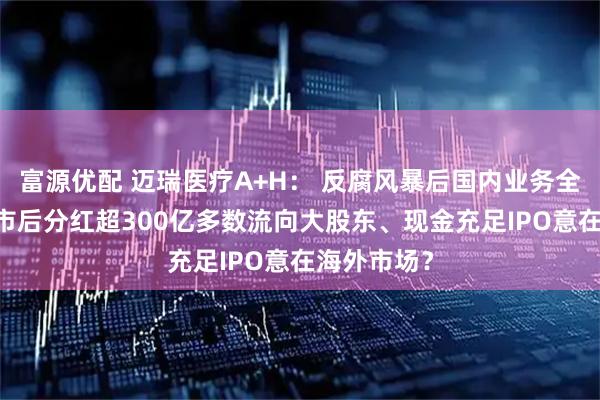 富源优配 迈瑞医疗A+H: 反腐风暴后国内业务全线收缩 上市后分红超300亿多数流向大股东、现金充足IPO意在海外市场?