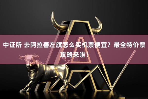 中证所 去阿拉善左旗怎么买机票便宜?最全特价票攻略来啦!